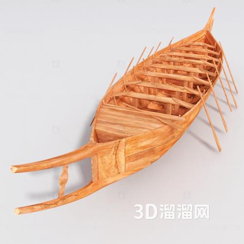 穿越時空的舟影 古今船與皮劃艇3D模型賞析